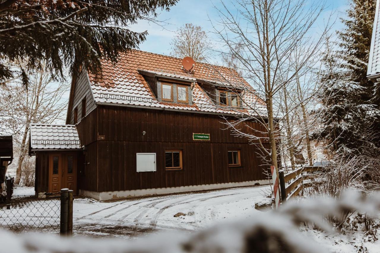 Harzchalet An Der Brockenbahn 2B Elend Exteriér fotografie